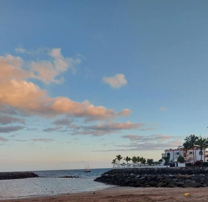 Vv Timón Puerto De Mogan Exterior foto